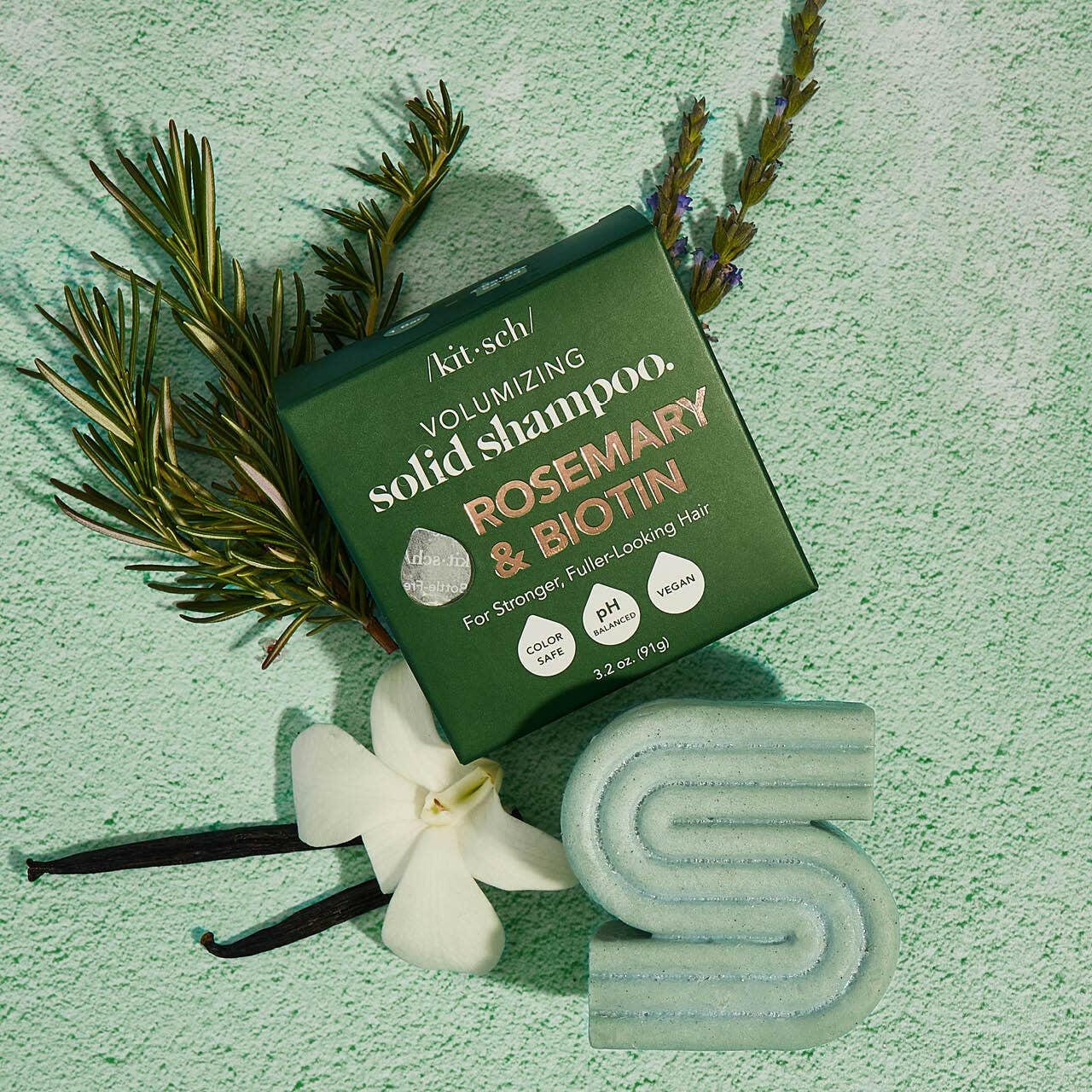 Rosemary & Biotin Volumizing Solid Shampoo - NextGen Glam